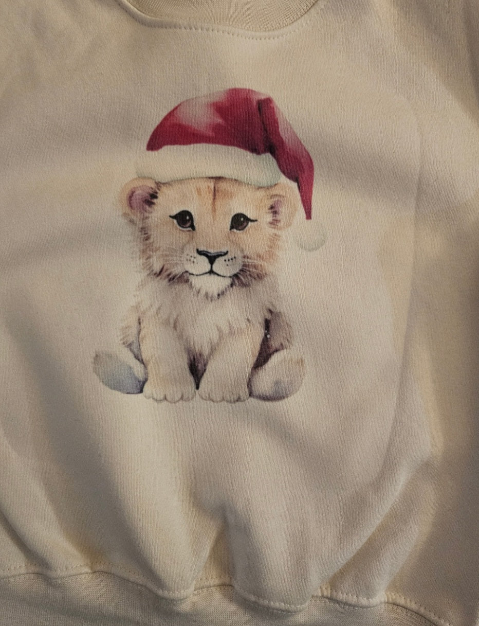 Cute Christmas Jumper|Personalised Jumper|Christmas Animal|Personalised