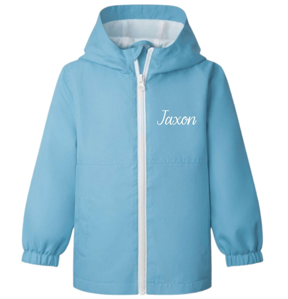 Personalised Showerproof Raincoat