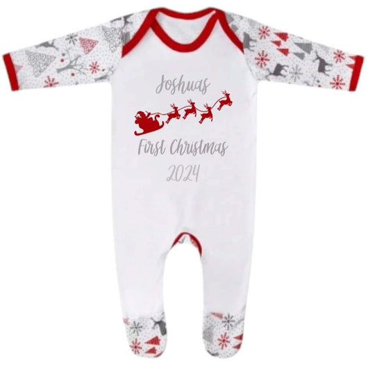 Personalised First Christmas| Santas Sleigh