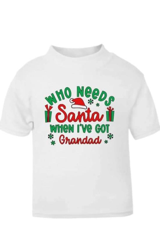 Childrens Personalised christmas top