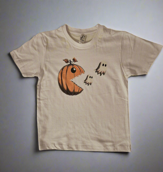 Pumpkin pac ghost tee