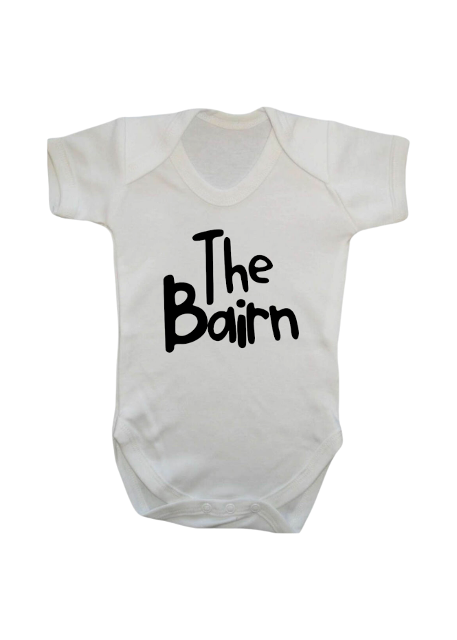 The Bairn romper|Born in Newcastle