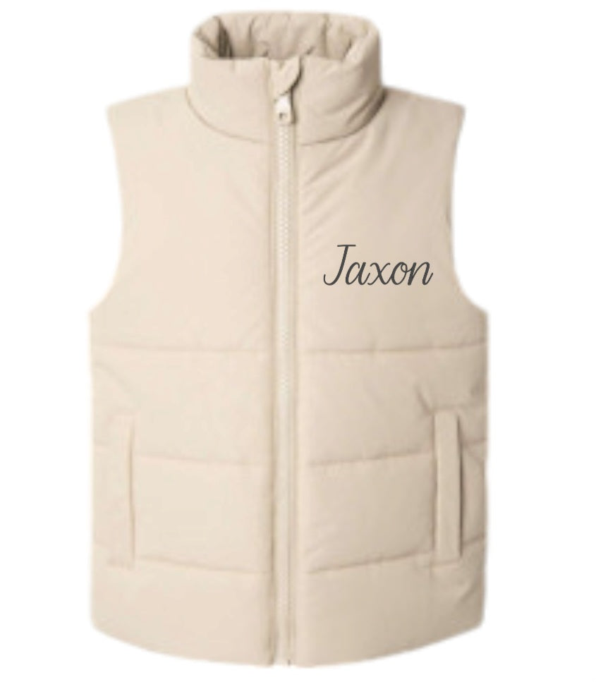 Personalised Padded Gilet