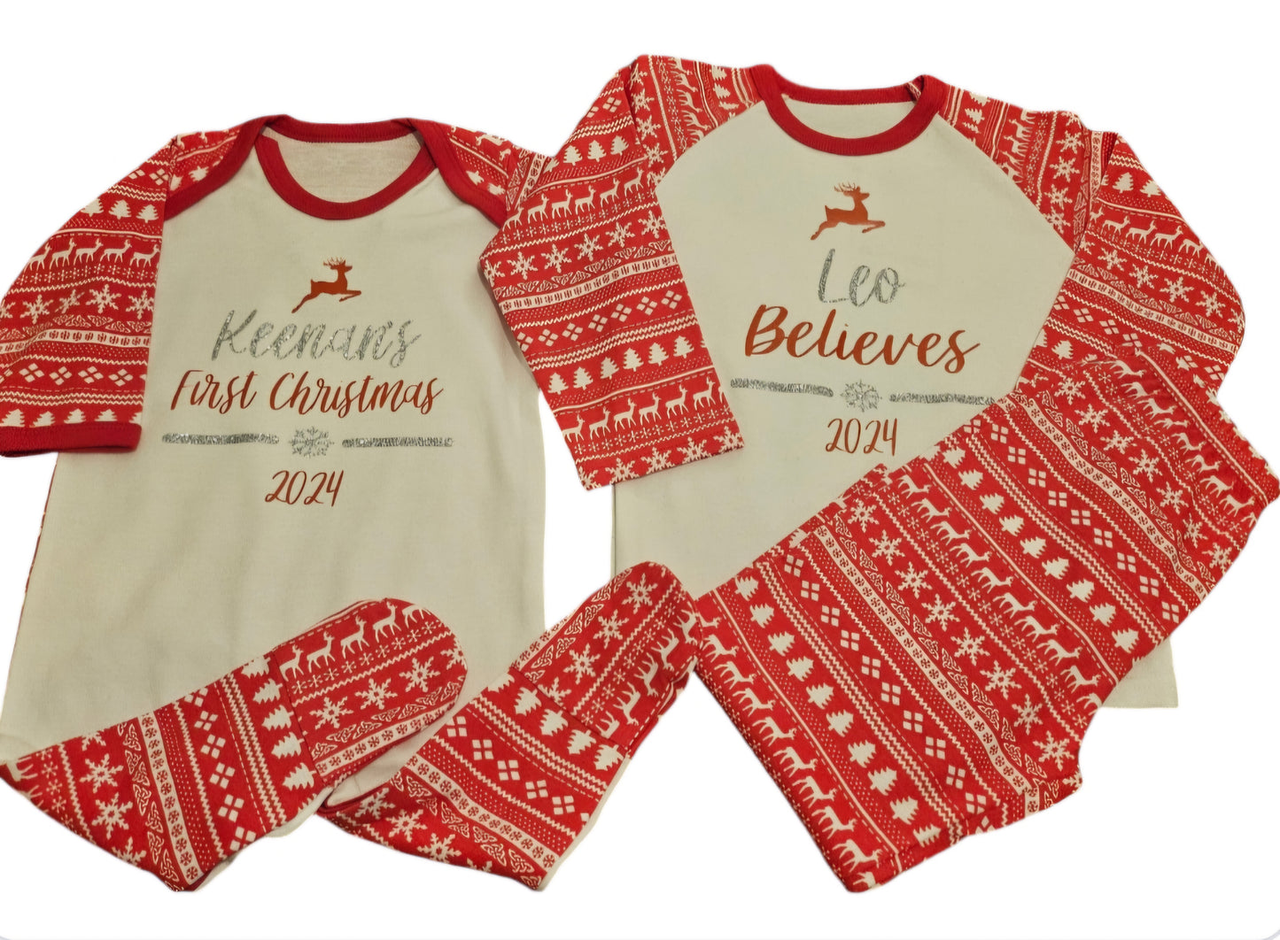 Personalised Christmas pyjamas