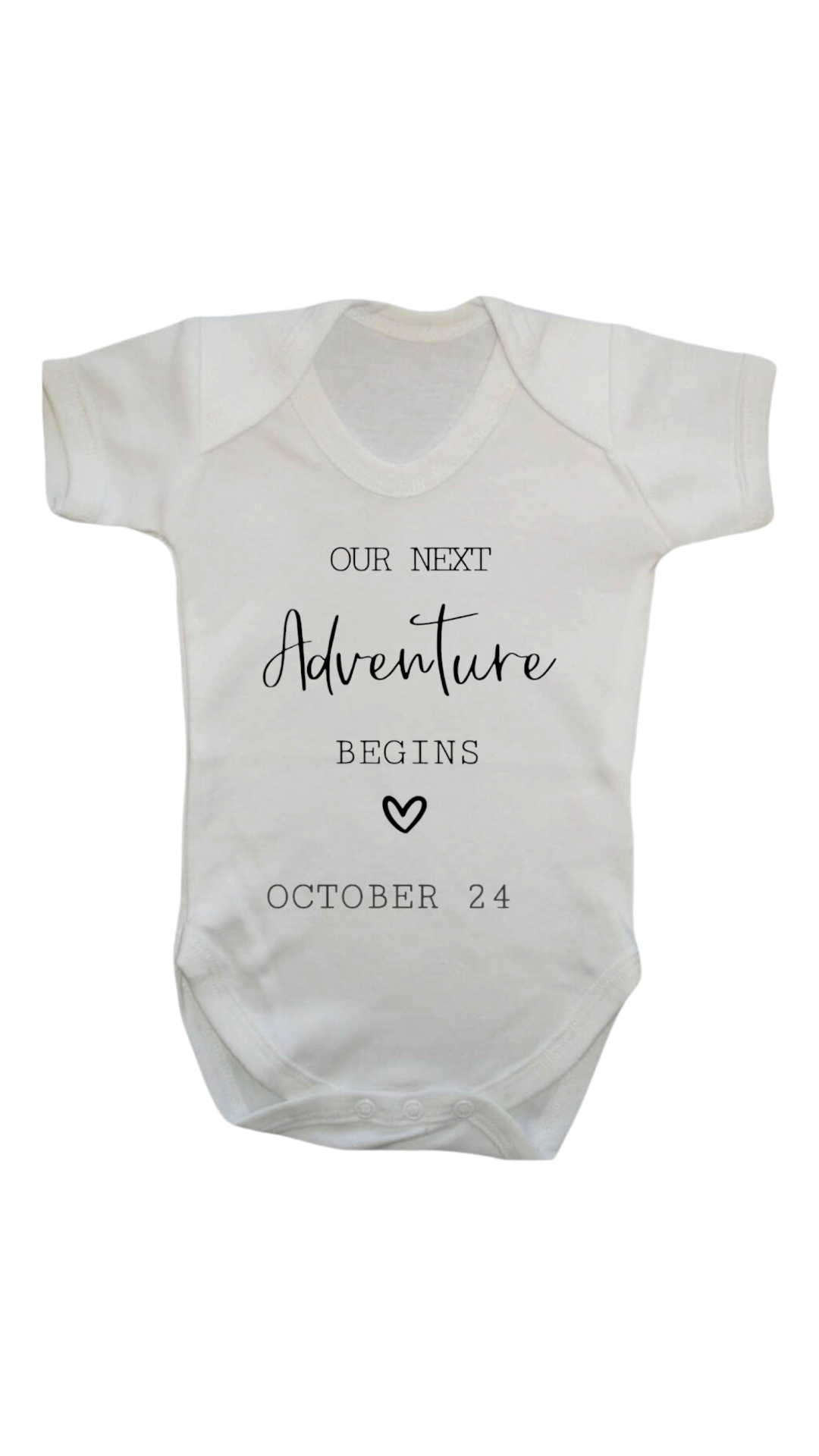 Our next adventure babyvest, pregnancy reveal