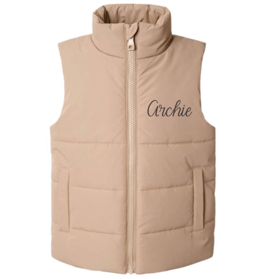 Personalised Padded Gilet